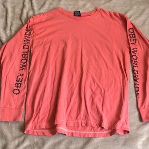 Obey long sleeve shirt